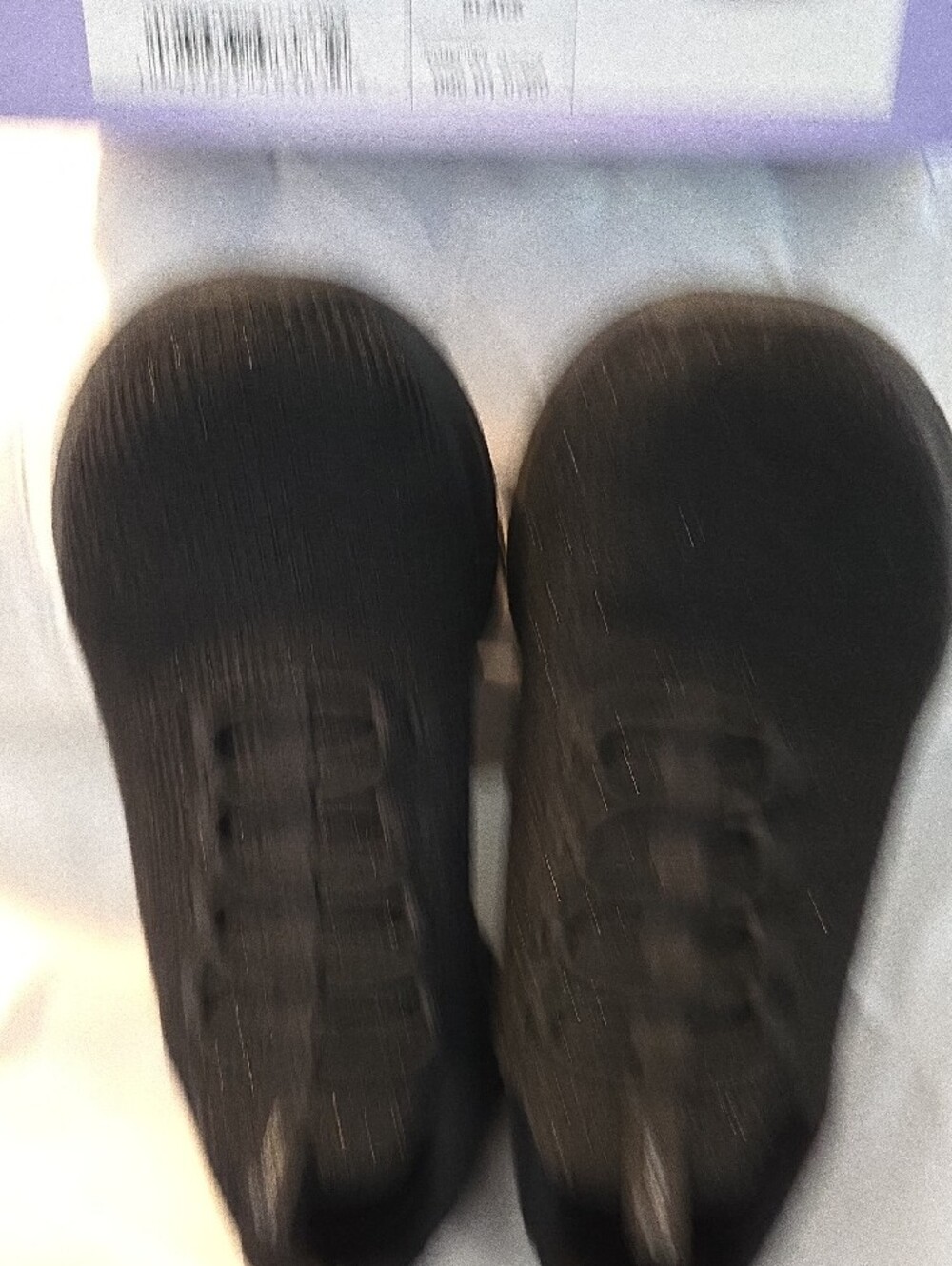 Skechers Women's Black SPARKLE Slip-On Knit Sneakers - Picture 8 of 8